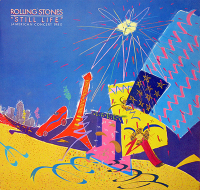 ROLLING STONES - Still Life American Concert 1981 (1982 EEC) album front cover vinyl record